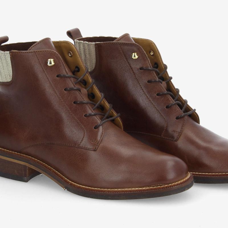 CANDIDE DESERT BOOTS W - NAPPA - MARRON